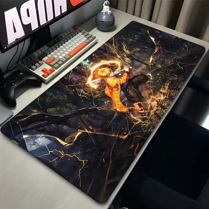 Tapis de Souris Gamer - Demon Slayer Zenitsu-Manga Shop-4-Manga Shop