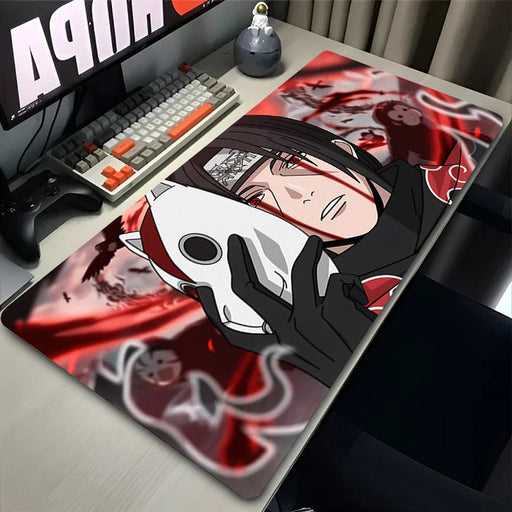 Tapis de Souris Gamer - Naruto Itachi Uchiwa-Manga Shop-2-Manga Shop