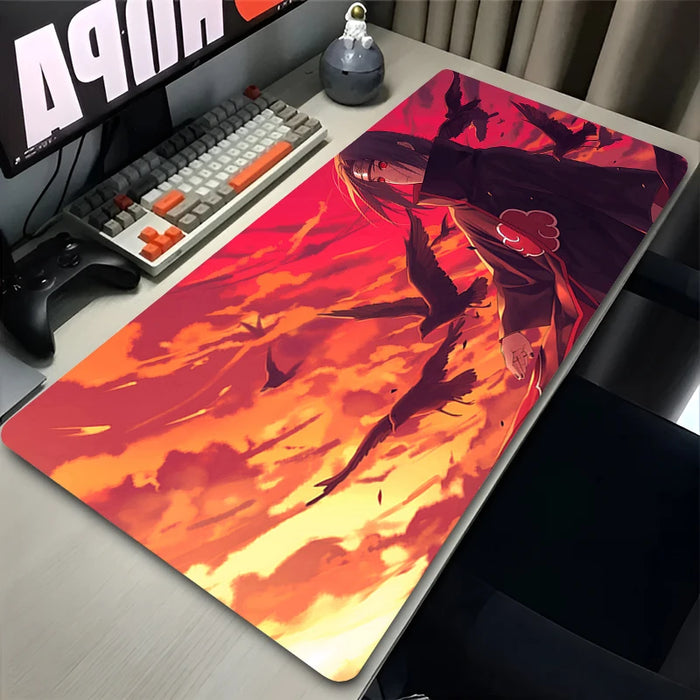 Tapis de Souris Gamer - Naruto Itachi Uchiwa-Manga Shop-9-Manga Shop